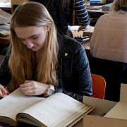 A Researcher working in the Research centre