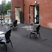 Cafe Outside Seating area